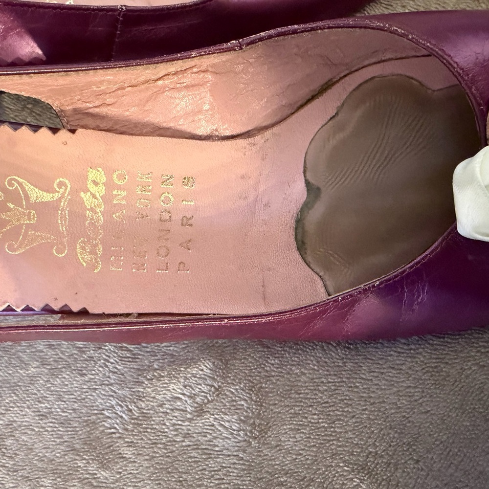 Chic Maroon Women's Heels - Picture 3 of 8